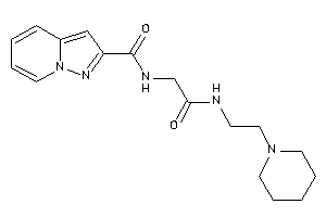 N-[2-keto-2-(2-piperidinoethylamino)ethyl]pyrazolo[1,5-a]pyridine-2-carboxamide