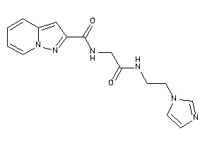 N-[2-(2-imidazol-1-ylethylamino)-2-keto-ethyl]pyrazolo[1,5-a]pyridine-2-carboxamide