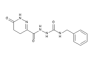 1-benzyl-3-[(6-keto-4,5-dihydro-1H-pyridazine-3-carbonyl)amino]urea