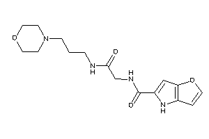 Image of N-[2-keto-2-(3-morpholinopropylamino)ethyl]-4H-furo[3,2-b]pyrrole-5-carboxamide