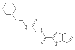 Image of N-[2-keto-2-(2-piperidinoethylamino)ethyl]-4H-furo[3,2-b]pyrrole-5-carboxamide