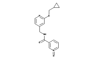 N-[[2-(cyclopropylmethoxy)-4-pyridyl]methyl]-1-keto-nicotinamide