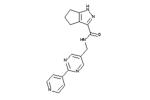 N-[[2-(4-pyridyl)pyrimidin-5-yl]methyl]-1,4,5,6-tetrahydrocyclopenta[c]pyrazole-3-carboxamide