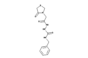 1-benzyl-3-[[2-(4-ketothiazolidin-3-yl)acetyl]amino]urea