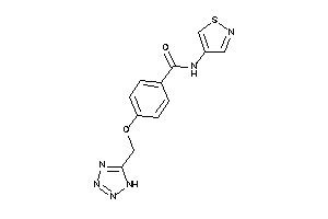 N-isothiazol-4-yl-4-(1H-tetrazol-5-ylmethoxy)benzamide