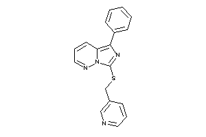 5-phenyl-7-(3-pyridylmethylthio)imidazo[5,1-f]pyridazine