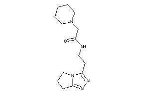 N-[2-(6,7-dihydro-5H-pyrrolo[2,1-c][1,2,4]triazol-3-yl)ethyl]-2-piperidino-acetamide