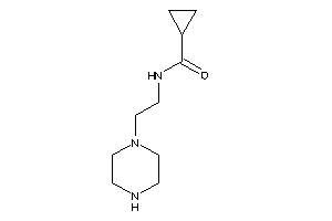 N-(2-piperazinoethyl)cyclopropanecarboxamide