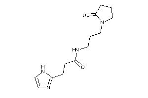 3-(1H-imidazol-2-yl)-N-[3-(2-ketopyrrolidino)propyl]propionamide