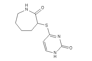 3-[(2-keto-1H-pyrimidin-4-yl)thio]azepan-2-one