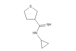 N-cyclopropyltetrahydrothiophene-3-carboxamidine