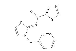 N-(3-benzyl-4-thiazolin-2-ylidene)thiazole-5-carboxamide