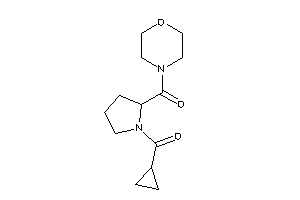 [1-(cyclopropanecarbonyl)pyrrolidin-2-yl]-morpholino-methanone