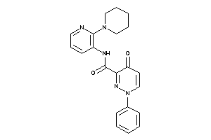 4-keto-1-phenyl-N-(2-piperidino-3-pyridyl)pyridazine-3-carboxamide