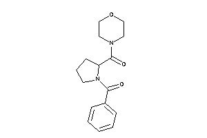 Image of (1-benzoylpyrrolidin-2-yl)-morpholino-methanone