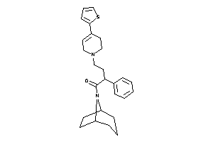 1-(8-azabicyclo[3.2.1]octan-8-yl)-2-phenyl-4-[4-(2-thienyl)-3,6-dihydro-2H-pyridin-1-yl]butan-1-one