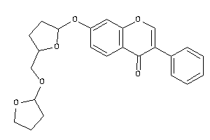 3-phenyl-7-[5-(tetrahydrofuryloxymethyl)tetrahydrofuran-2-yl]oxy-chromone