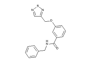 N-benzyl-3-(1,2,5-thiadiazol-3-ylmethoxy)benzamide