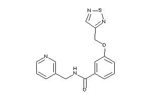 N-(3-pyridylmethyl)-3-(1,2,5-thiadiazol-3-ylmethoxy)benzamide