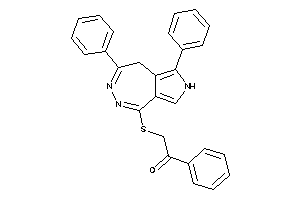 2-[(4,6-diphenyl-5,7-dihydropyrrolo[3,4-d]diazepin-1-yl)thio]-1-phenyl-ethanone