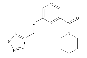 Piperidino-[3-(1,2,5-thiadiazol-3-ylmethoxy)phenyl]methanone