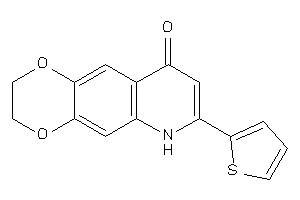 7-(2-thienyl)-3,6-dihydro-2H-[1,4]dioxino[2,3-g]quinolin-9-one