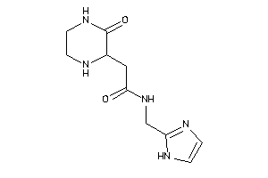 N-(1H-imidazol-2-ylmethyl)-2-(3-ketopiperazin-2-yl)acetamide