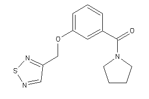 Pyrrolidino-[3-(1,2,5-thiadiazol-3-ylmethoxy)phenyl]methanone