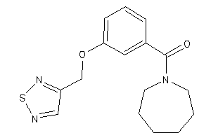 Azepan-1-yl-[3-(1,2,5-thiadiazol-3-ylmethoxy)phenyl]methanone