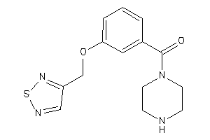 Piperazino-[3-(1,2,5-thiadiazol-3-ylmethoxy)phenyl]methanone