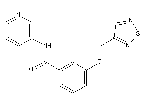 N-(3-pyridyl)-3-(1,2,5-thiadiazol-3-ylmethoxy)benzamide