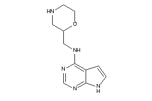 Morpholin-2-ylmethyl(7H-pyrrolo[2,3-d]pyrimidin-4-yl)amine