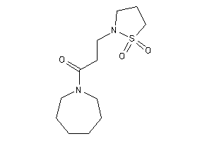1-(azepan-1-yl)-3-(1,1-diketo-1,2-thiazolidin-2-yl)propan-1-one