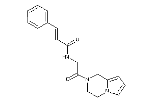 N-[2-(3,4-dihydro-1H-pyrrolo[1,2-a]pyrazin-2-yl)-2-keto-ethyl]-3-phenyl-acrylamide