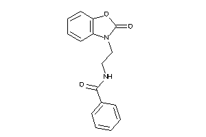 N-[2-(2-keto-1,3-benzoxazol-3-yl)ethyl]benzamide