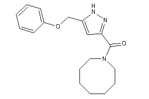 Azocan-1-yl-[5-(phenoxymethyl)-1H-pyrazol-3-yl]methanone