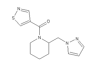 Isothiazol-4-yl-[2-(pyrazol-1-ylmethyl)piperidino]methanone