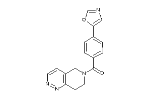 7,8-dihydro-5H-pyrido[4,3-c]pyridazin-6-yl-(4-oxazol-5-ylphenyl)methanone