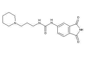 1-(1,3-diketoisoindolin-5-yl)-3-(3-piperidinopropyl)urea