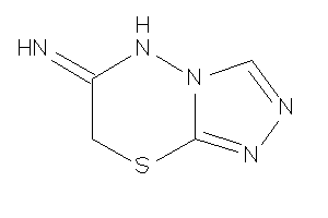 5H-[1,2,4]triazolo[3,4-b][1,3,4]thiadiazin-6-ylideneamine