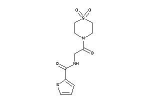 N-[2-(1,1-diketo-1,4-thiazinan-4-yl)-2-keto-ethyl]thiophene-2-carboxamide