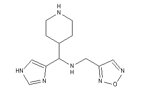 Furazan-3-ylmethyl-[1H-imidazol-4-yl(4-piperidyl)methyl]amine