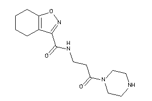 N-(3-keto-3-piperazino-propyl)-4,5,6,7-tetrahydroindoxazene-3-carboxamide