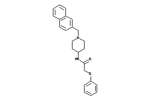 N-[1-(2-naphthylmethyl)-4-piperidyl]-2-phenoxy-acetamide