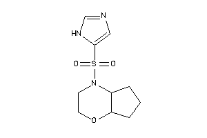 4-(1H-imidazol-5-ylsulfonyl)-3,4a,5,6,7,7a-hexahydro-2H-cyclopenta[b][1,4]oxazine