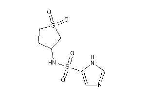 Image of N-(1,1-diketothiolan-3-yl)-1H-imidazole-5-sulfonamide