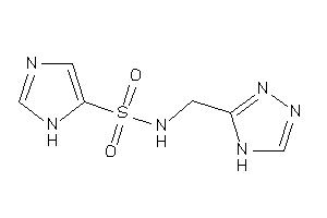 N-(4H-1,2,4-triazol-3-ylmethyl)-1H-imidazole-5-sulfonamide