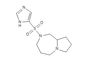 2-(1H-imidazol-5-ylsulfonyl)-1,3,4,5,7,8,9,9a-octahydropyrrolo[1,2-a][1,4]diazepine