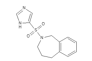 2-(1H-imidazol-5-ylsulfonyl)-1,3,4,5-tetrahydro-2-benzazepine