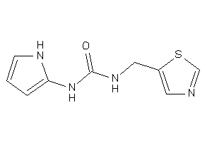 1-(1H-pyrrol-2-yl)-3-(thiazol-5-ylmethyl)urea